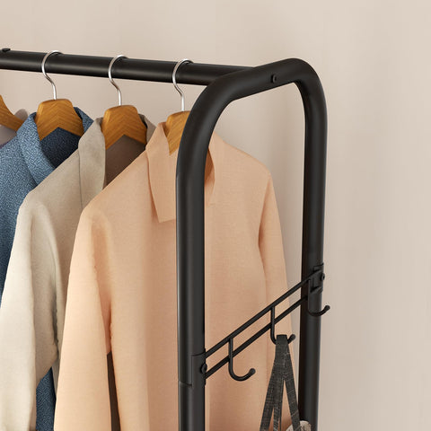 SINGAYE shoes and folded clothes on mesh shelf for organized visible storage benefit