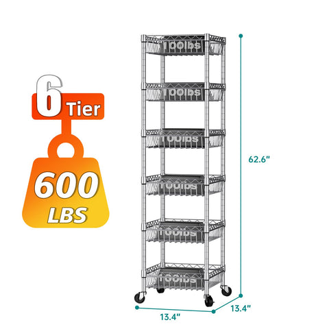 SINGAYE top tier holding jars to maximize vertical storage benefit