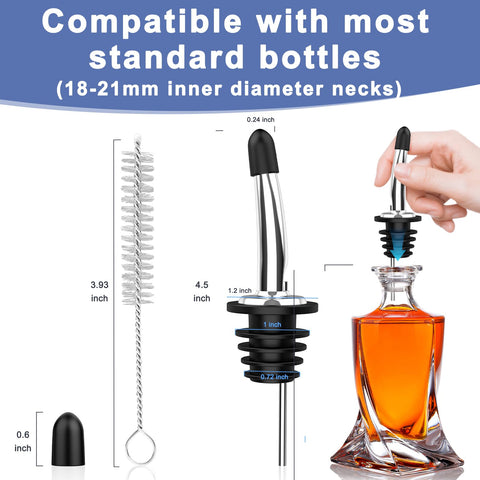 SINLUCESCE included cleaning brush clearing spout for hygienic flow