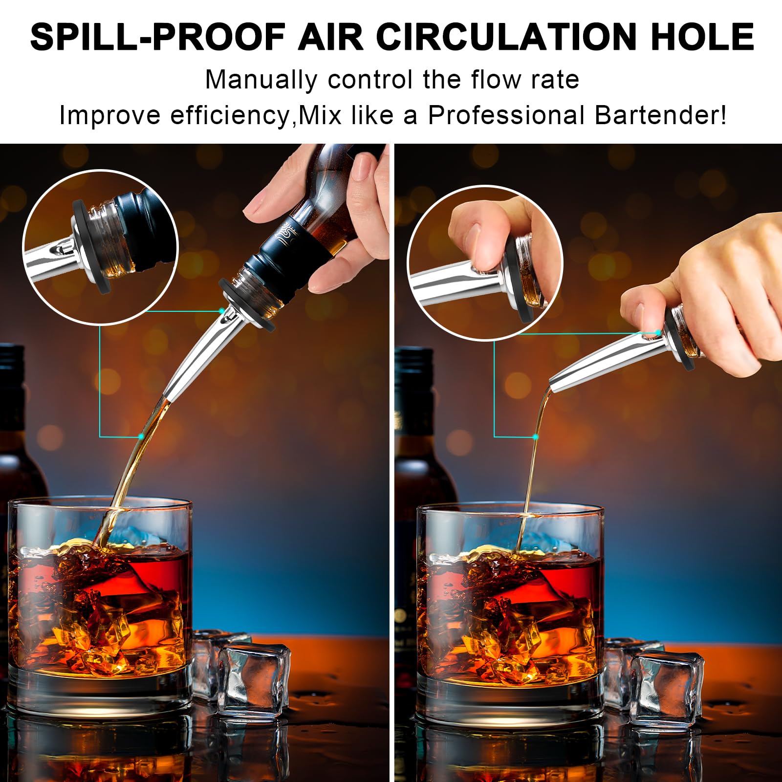 SINLUCESCE rubber dust cap protecting spout from dust and contamination