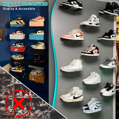 SIPRDE shelf holding one sneaker shows stable levitating presentation