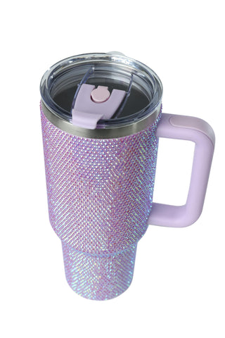 Sip+Sea Grenada lid and straw detail showcasing leak-resistant lid and easy sipping