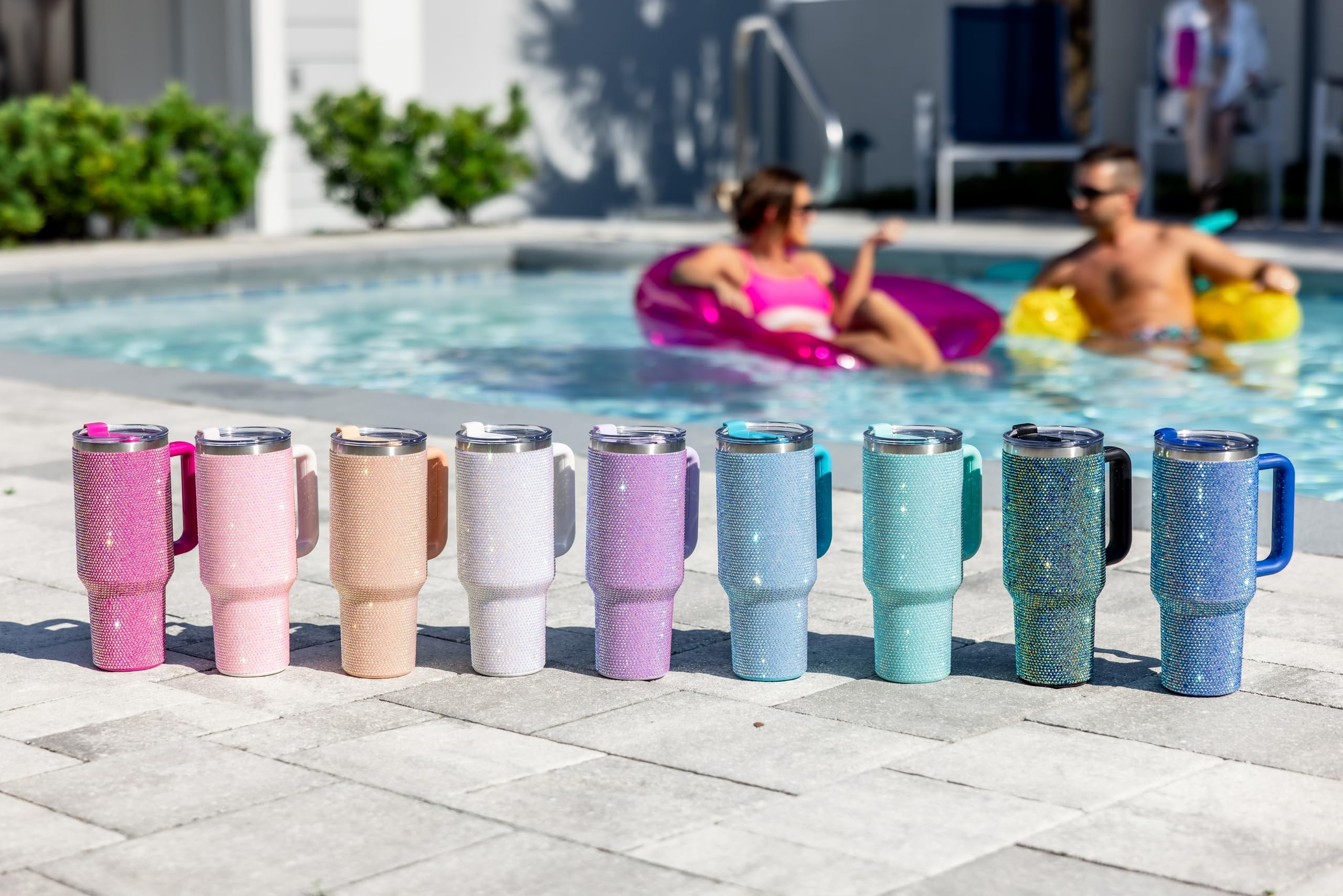 Sip+Sea Grenada lifestyle outdoor scene showing insulated performance on the go