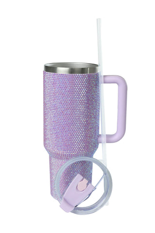 Sip+Sea Grenada rhinestone close-up highlighting hand-applied crystals and visual appeal