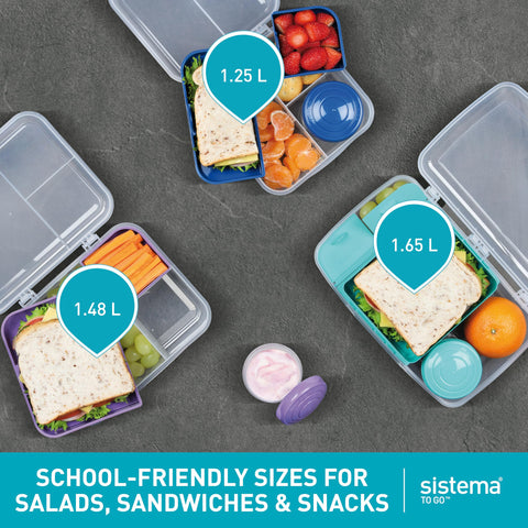 Sistema locking clip close-up demonstrating airtight seal to prevent spills on the go
