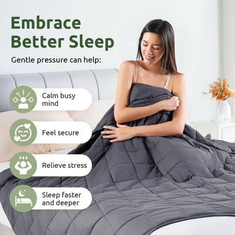 Person using Sivio blanket demonstrating full-body coverage