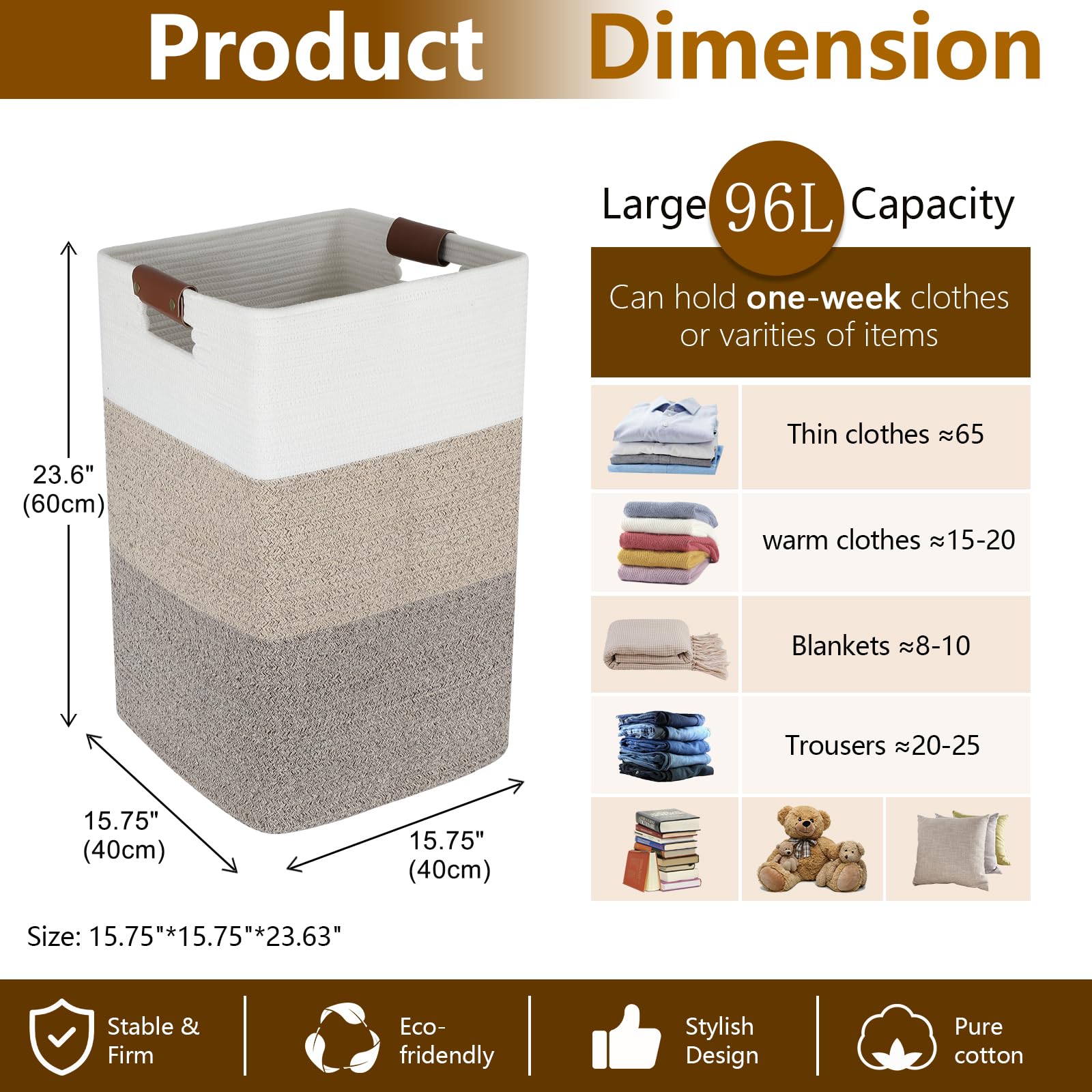 SIXDOVE filled with blankets and pillows demonstrating bulky-item capacity