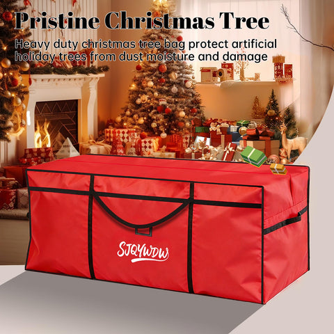SJQYWDW folded flat under bed showing space-saving seasonal storage benefit