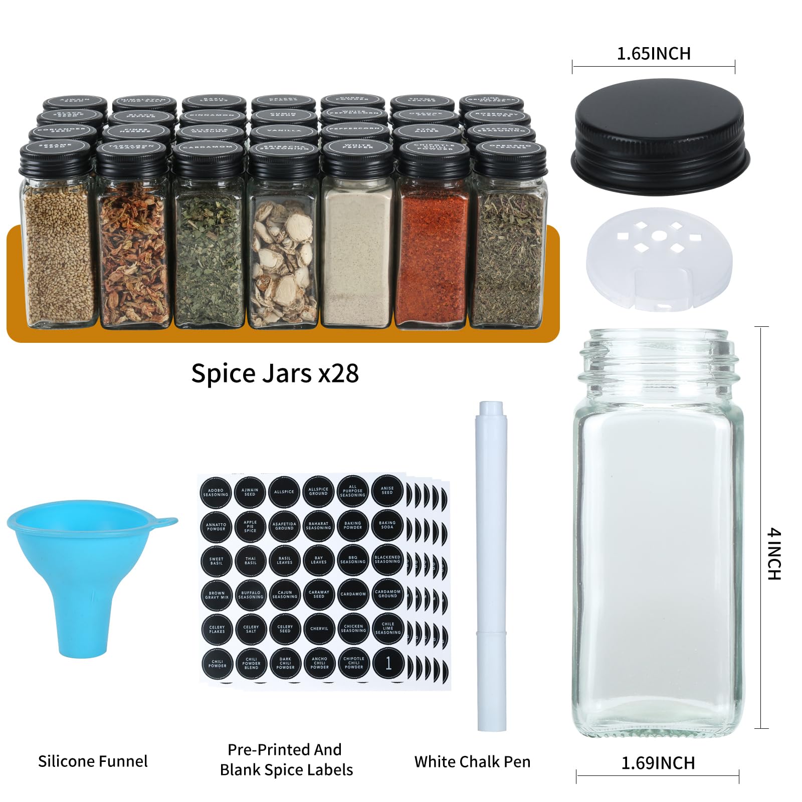 Skiileor black metal cap and plastic inner lid detail demonstrating spill-control benefit