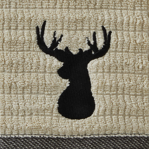 SKL Home close-up of cotton terry texture, showing softness and absorbency