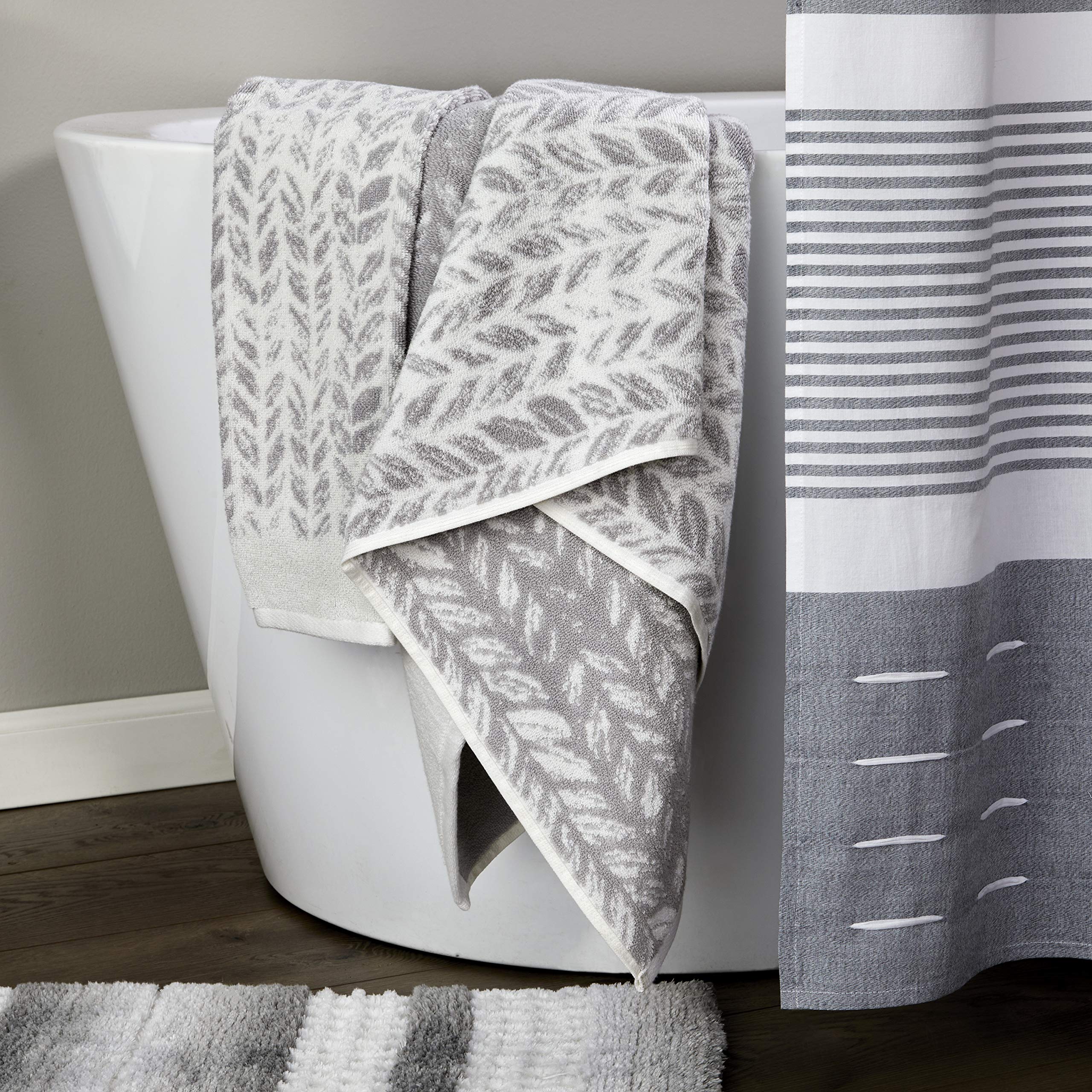 SKL Home towel hanging by sink demonstrating absorbency and everyday use benefit