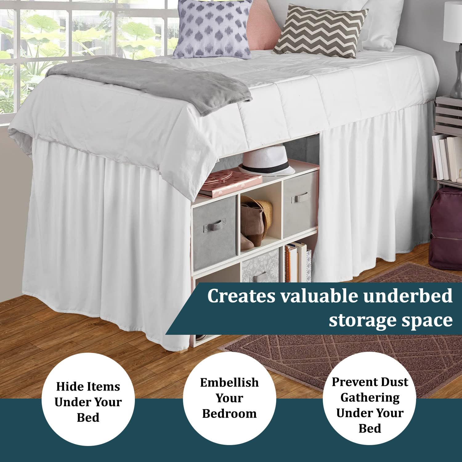 SKY BEDDINGS microfiber fabric texture close-up for soft, durable feel