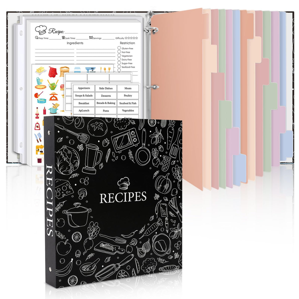 SKYDUE binder front cover waterproof protection benefit