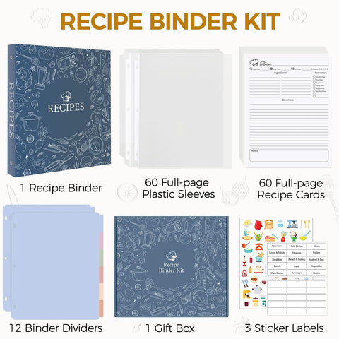 SKYDUE open binder displaying organized tabs and included pages for quick access