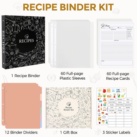 SKYDUE full-page recipe sheet detail for clear ingredient organization