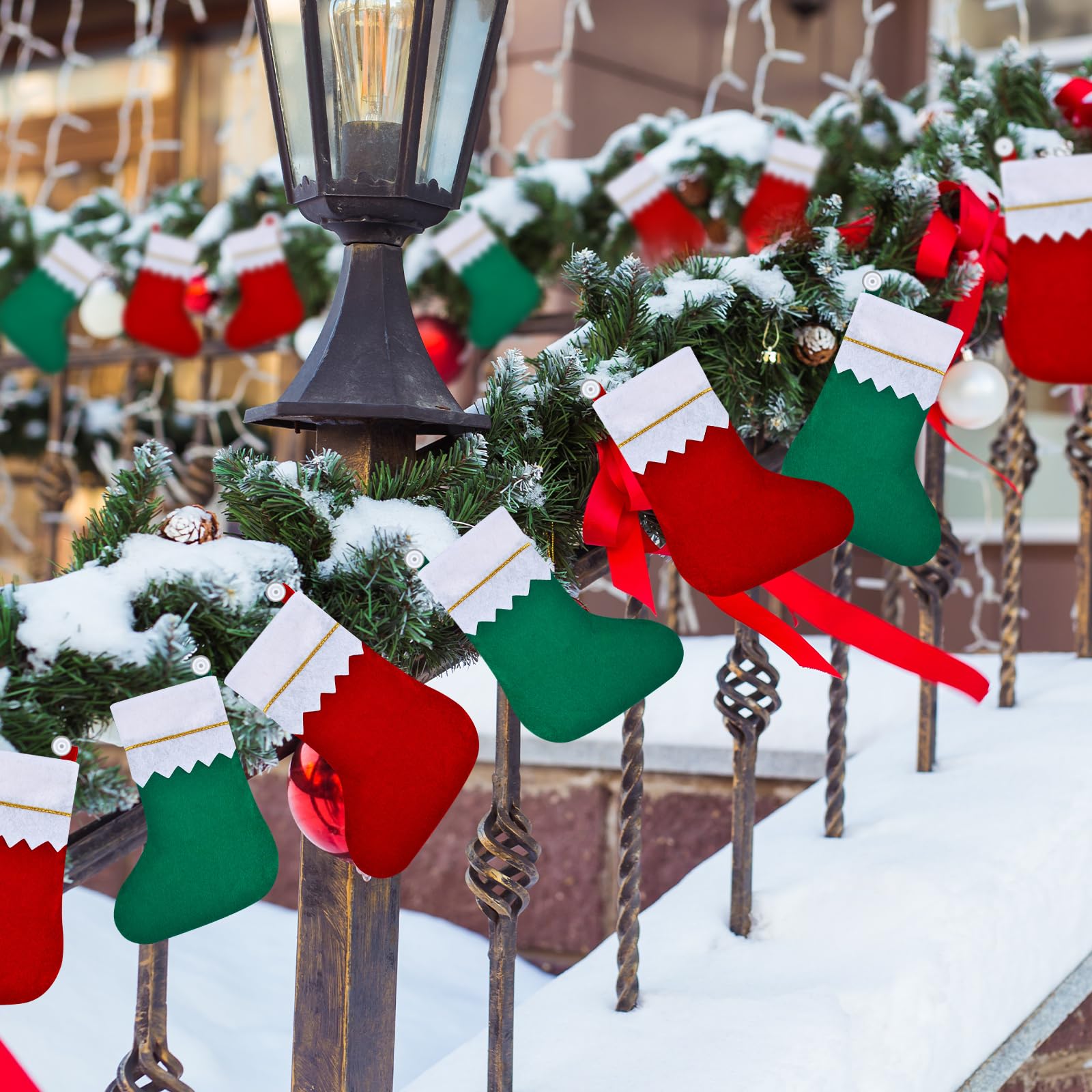 Skylety mini stockings filled with candy and small gifts illustrating gift-ready capacity