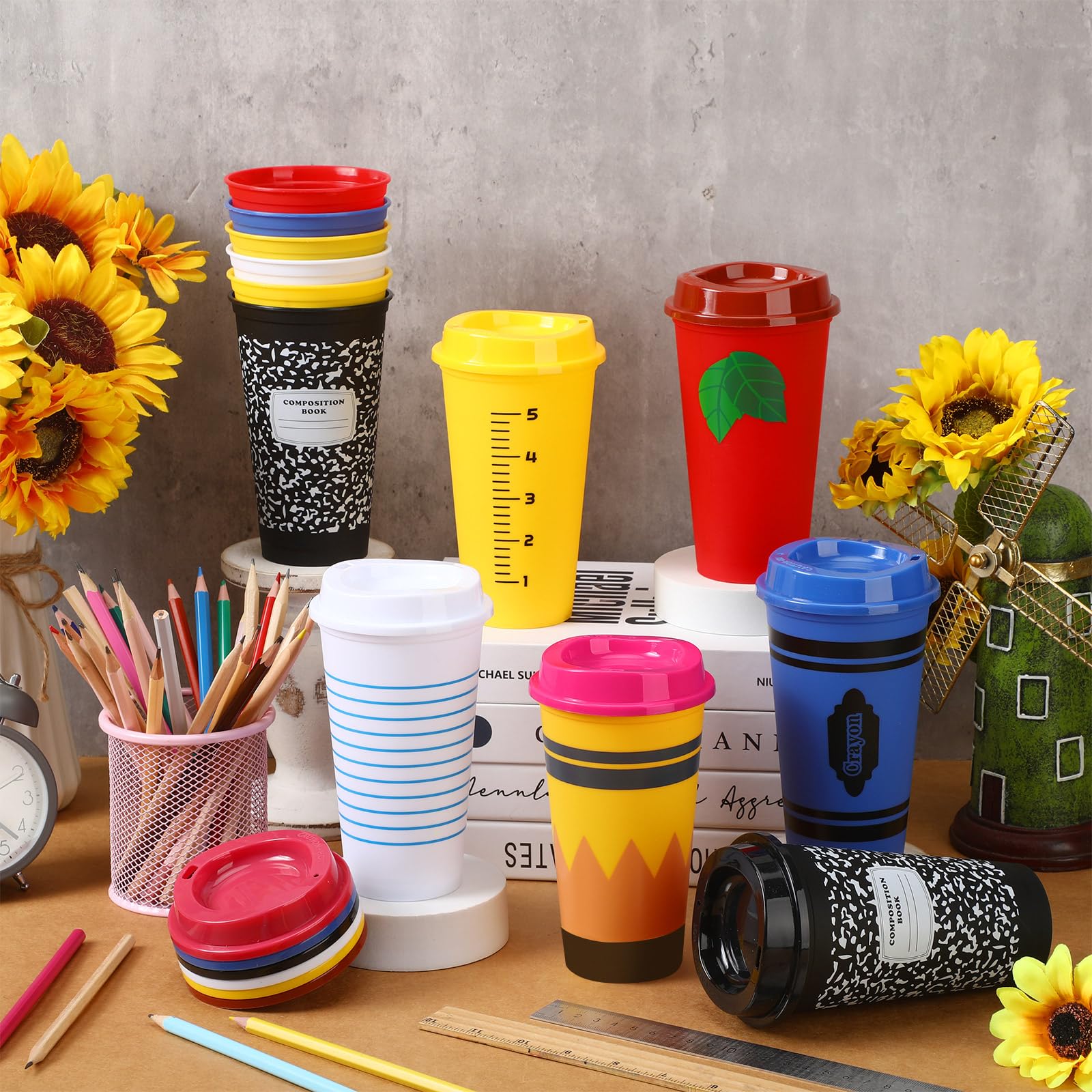 Skylety tumbler texture and lid close shot showing durable PP and easy grip