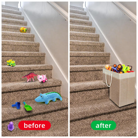 slcinwzdt in use with toys and books for quick organization