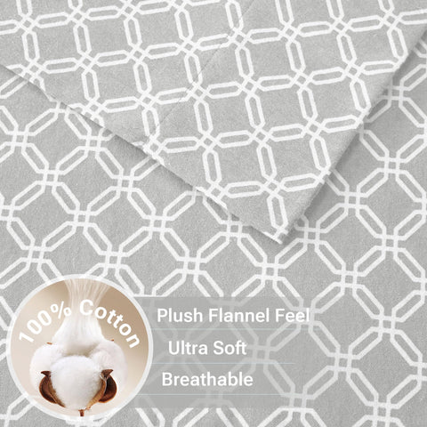 Sleep Philosophy detailed brushed flannel texture showing softness and warmth