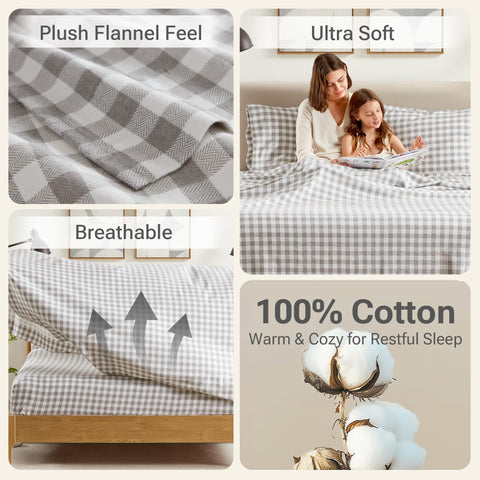 Sleep Philosophy fitted sheet deep pocket detail ensures snug fit