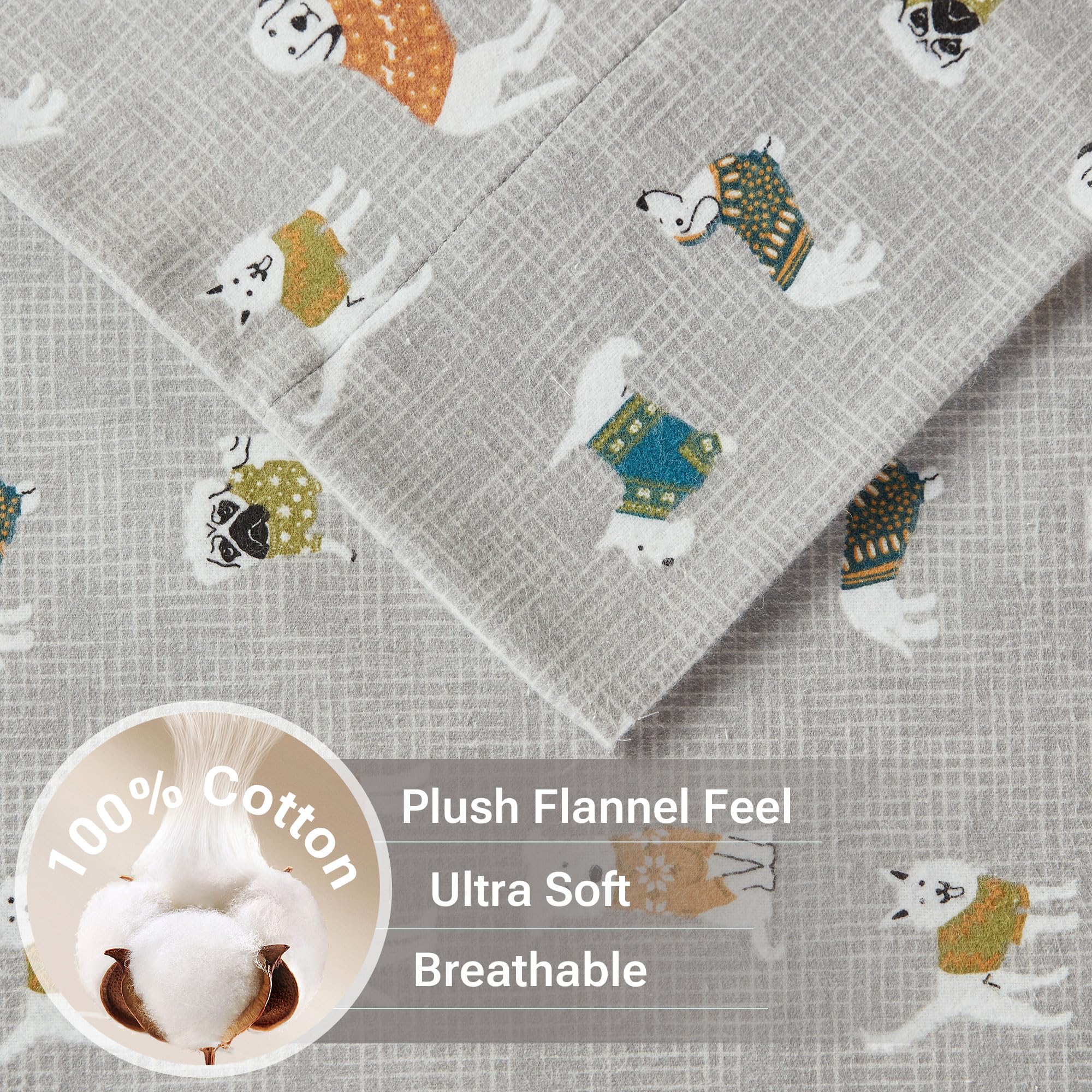 Sleep Philosophy fitted sheet pocket detail demonstrating 12-inch deep fit benefit