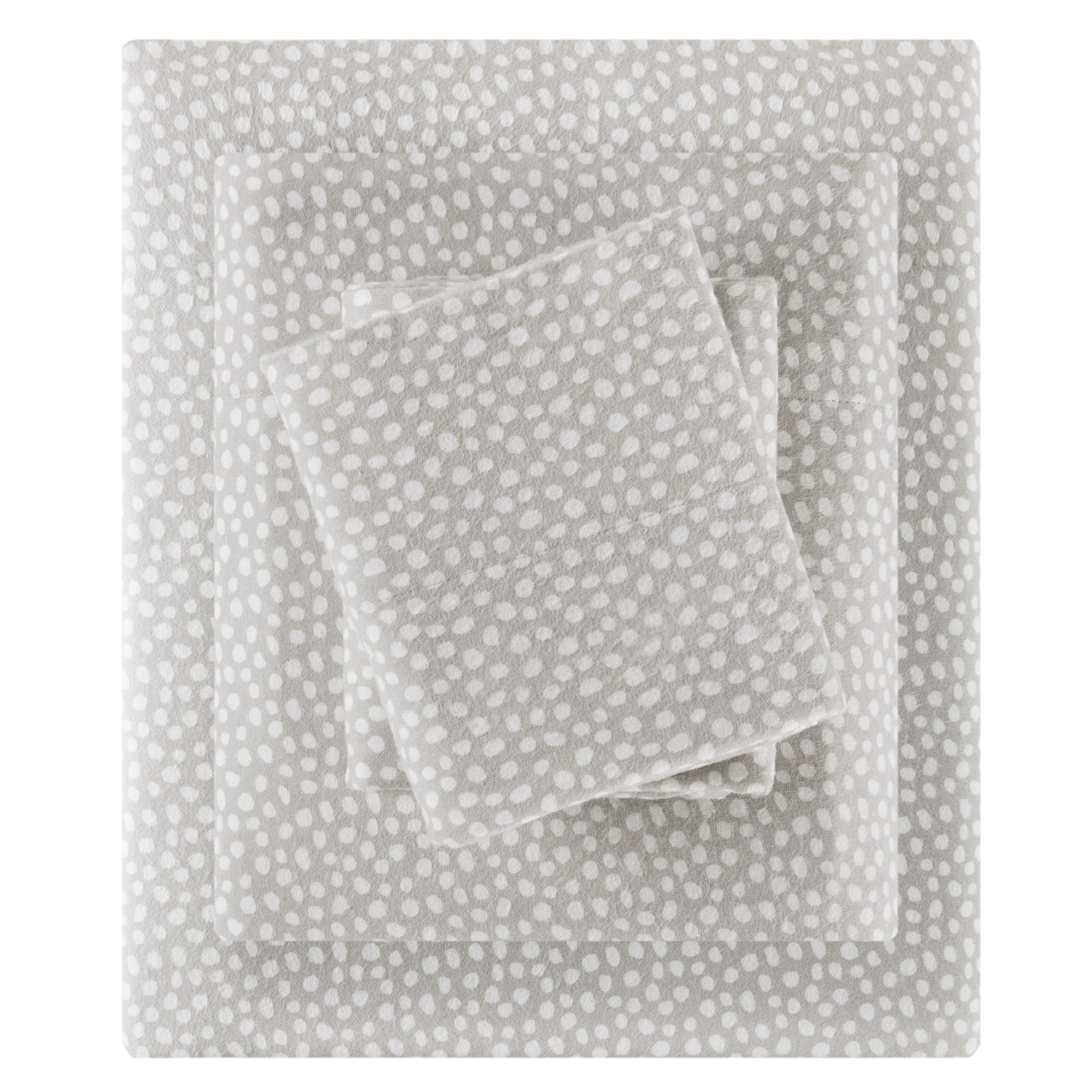 Sleep Philosophy front packaging showing complete queen 4-piece set benefit: clear contents