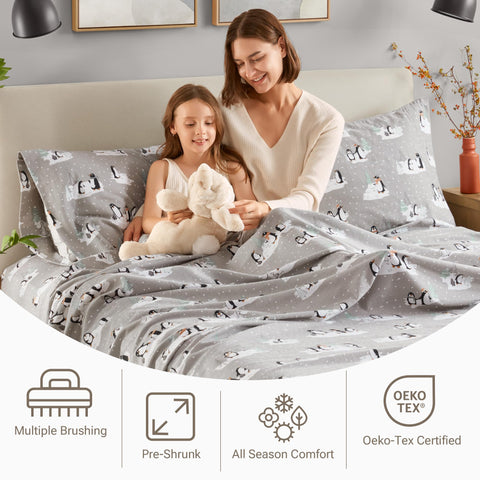 Sleep Philosophy pillowcase close-up highlighting soft cotton comfort