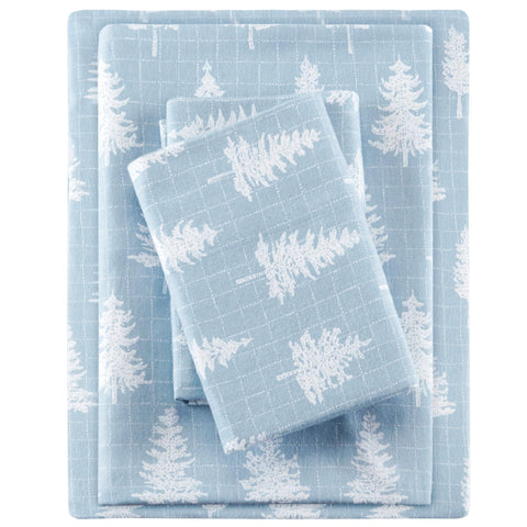 Sleep Philosophy queen sheet set front packaging showing pattern and pieces for easy choice