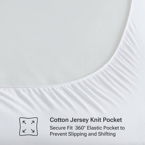 Sleep Philosophy side profile showing pad thickness and mattress depth compatibility