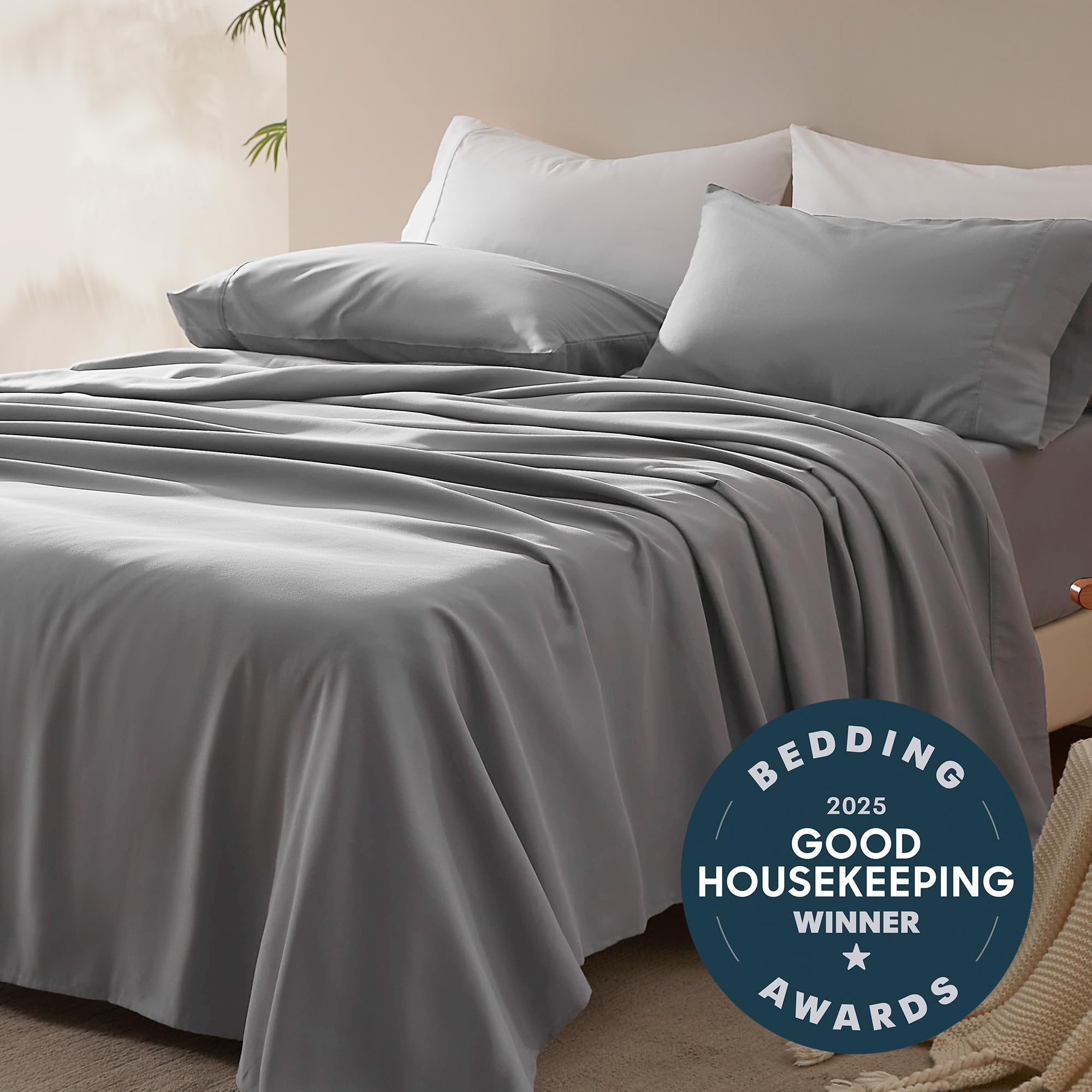 SLEEP ZONE close-up of double-brushed microfiber texture for extra softness
