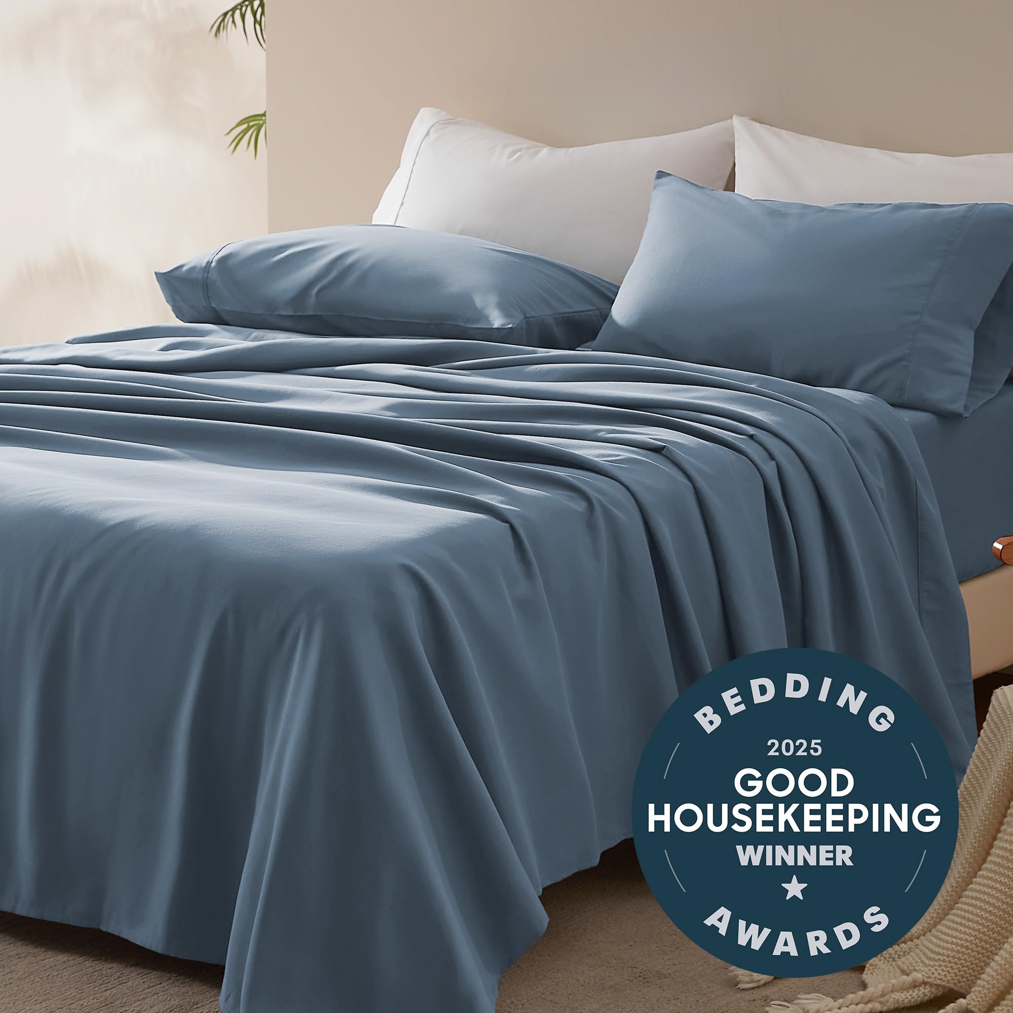 SLEEP ZONE close-up of double-brushed microfiber texture for softness