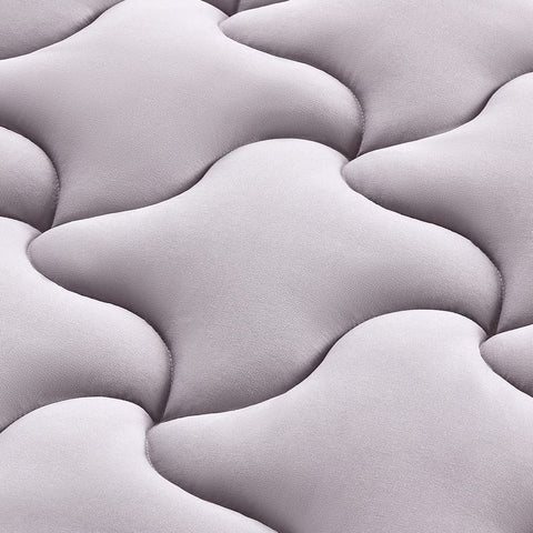 SLEEP ZONE fiberfill loft detail showing plush down-alternative cushioning