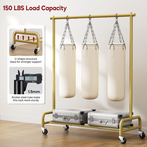 SLEEPING LAMB bottom shelf holding shoes to show extra storage and neat organization