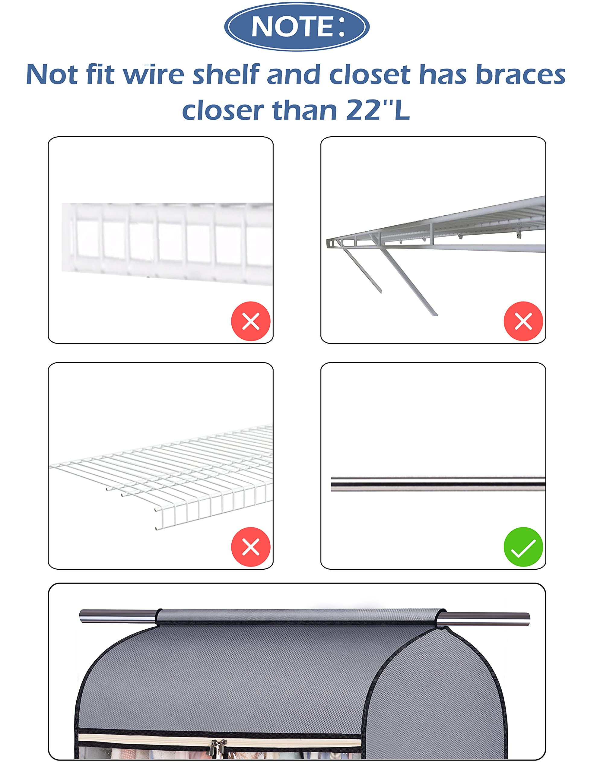 SLEEPING LAMB wardrobe scene showing organized closet and space-saving benefit