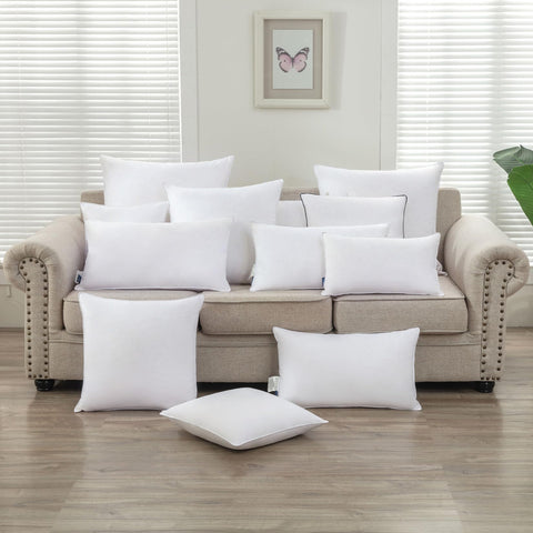 SleepMan close-up of down feather fill showing soft texture and plush comfort