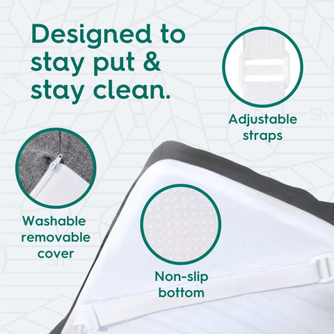 Sleepyhead non-slip base preventing movement and keeping surface flat