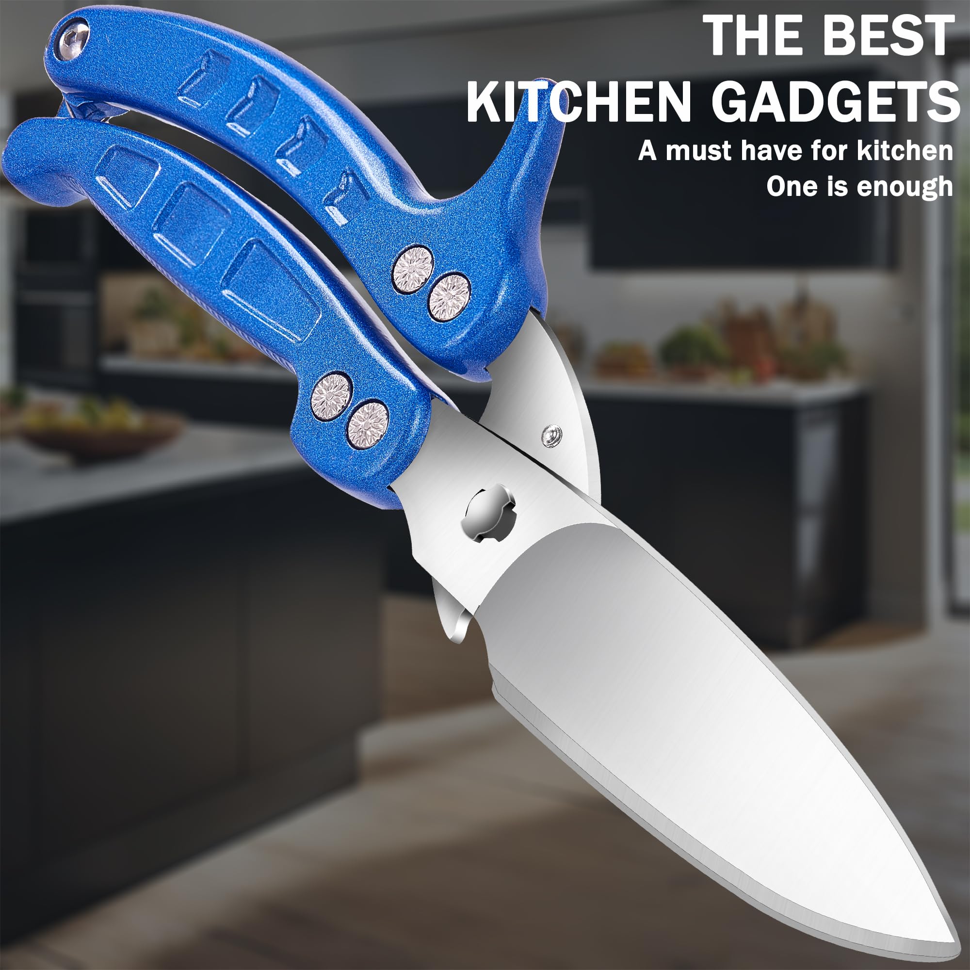 SLEMOON blade close-up with micro-serration for non-slip cutting