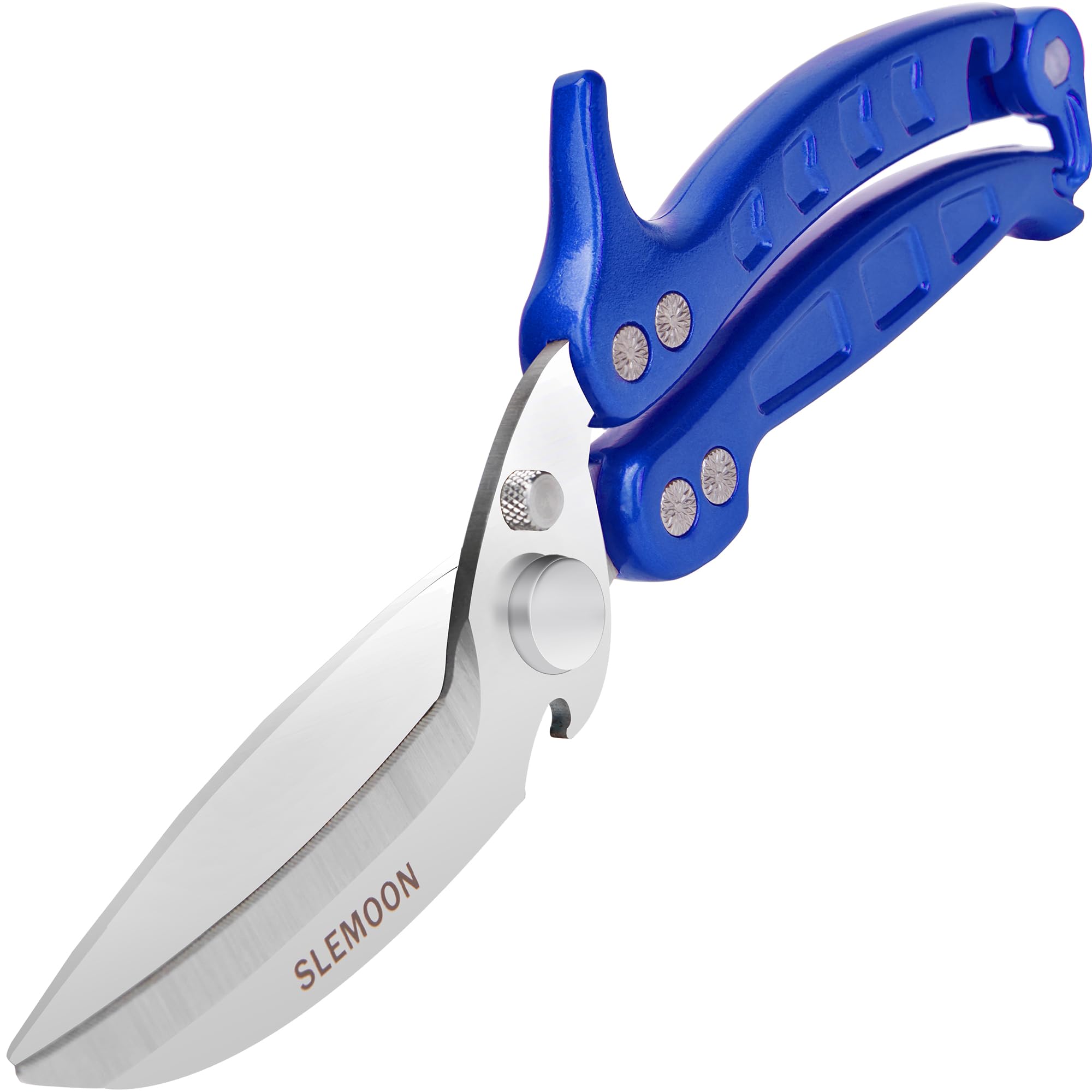 SLEMOON front packaging showing blue poultry shears and features