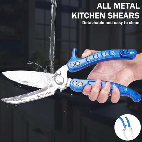 SLEMOON safety lock engaged securing blades for safe storage
