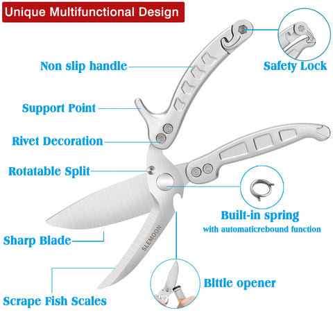 SLEMOON shears held in hand to show scale and confident handling benefit