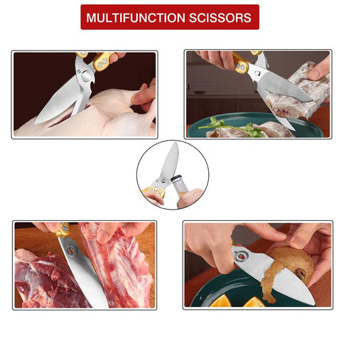 SLEMOON shears under running water showing easy cleaning benefit