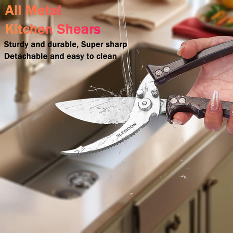 SLEMOON shears held in hand for scale showing leverage and control benefit