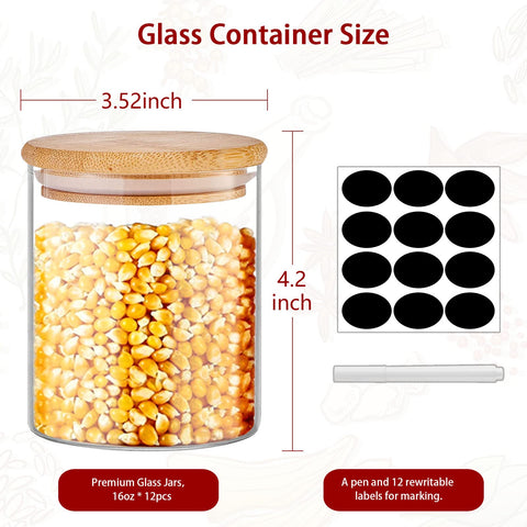 SLifeJars close-up of thick borosilicate glass showing durable, heat-resistant walls
