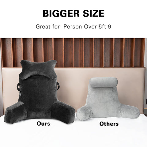 SLIGUY reading pillow in bedroom use supporting upright reading or TV watching