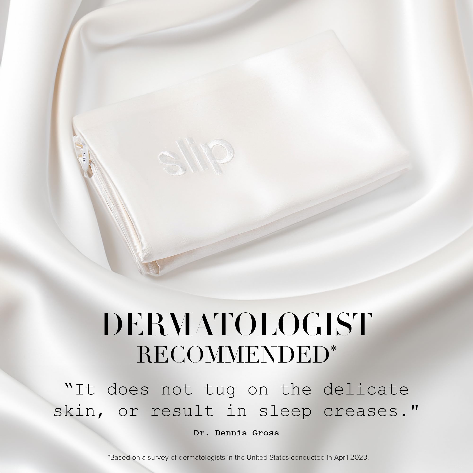 SLIP pillowcase on a side sleeper to show reduced friction benefits