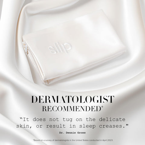 SLIP pillowcase on a side sleeper to show reduced friction benefits