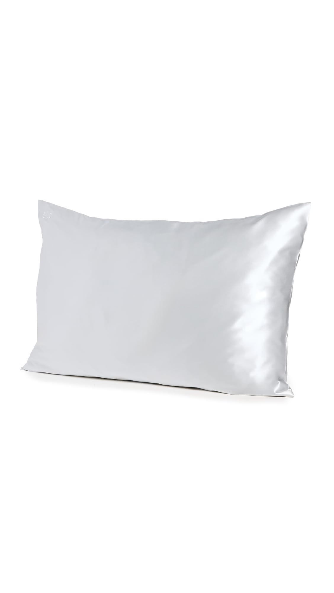 Slip pillowcase on standard queen pillow showing true-to-size fit and comfort benefit