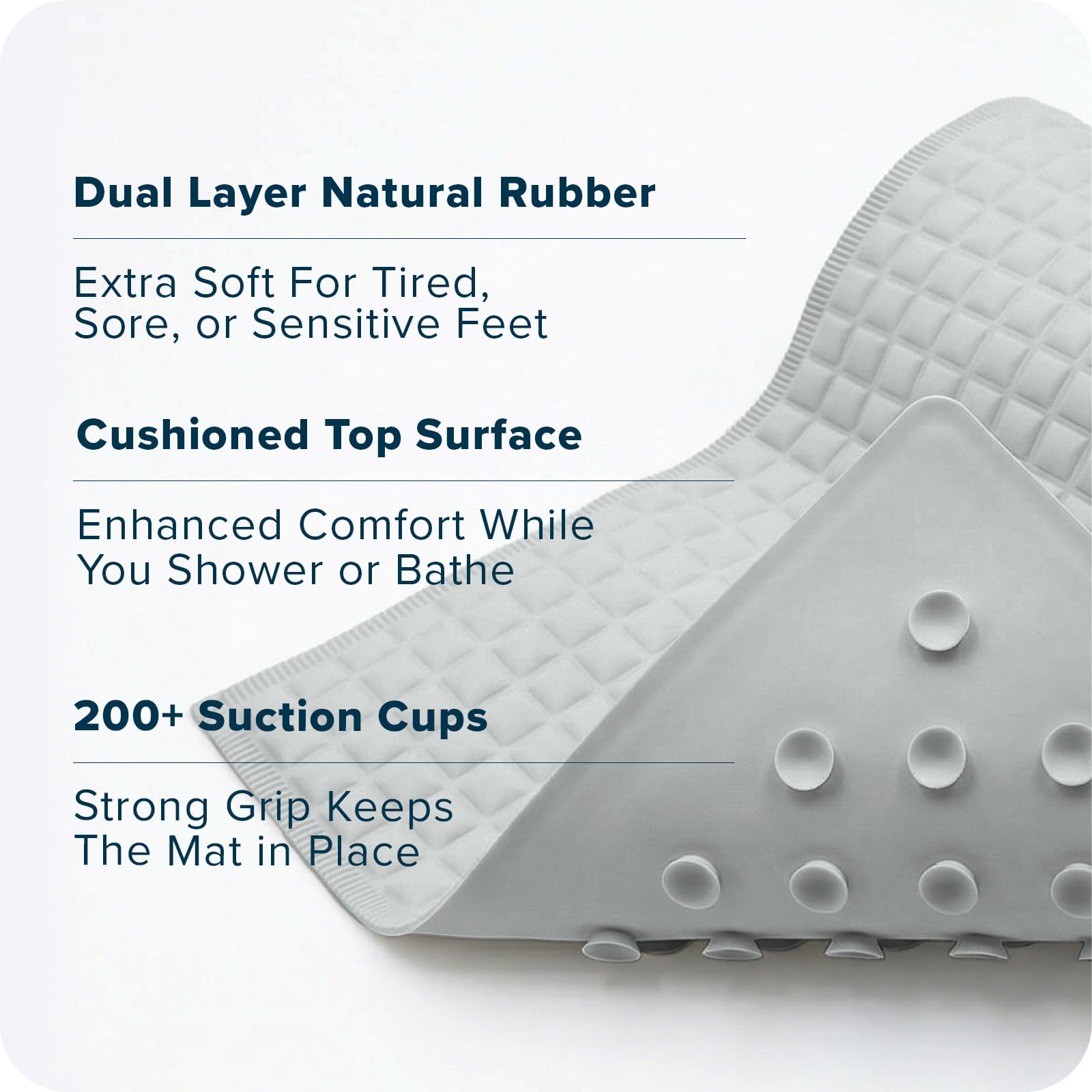 SlipX Solutions folded mat stored compactly saving space when not in use
