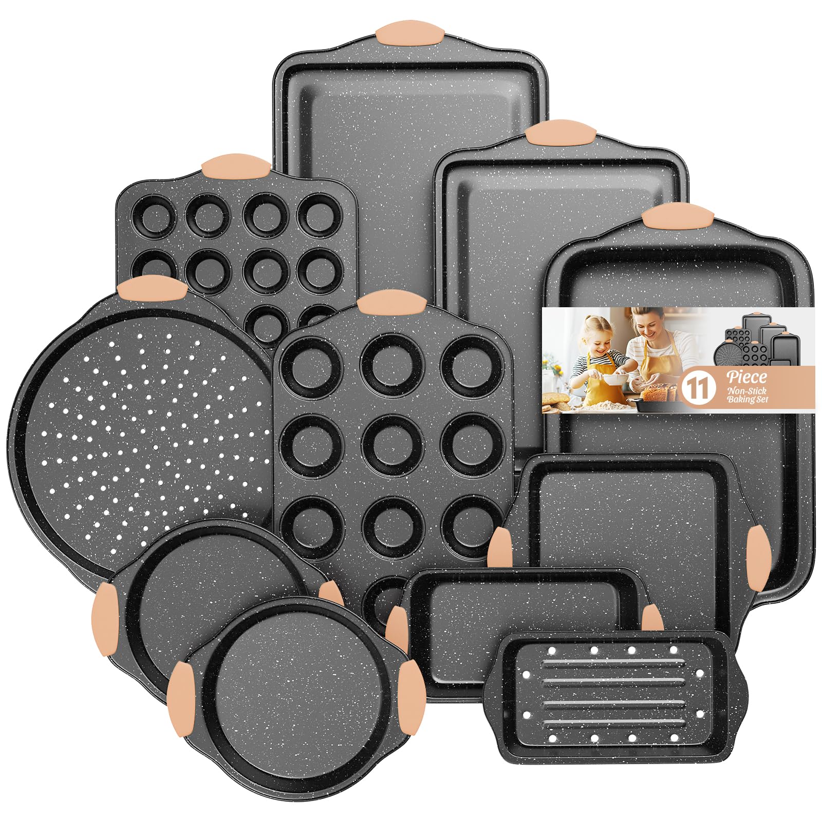Slow Slog full 11-piece set front view showing complete bakeware and convenience