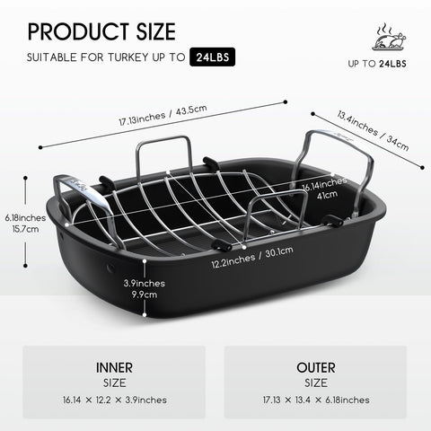 Slow Slog removable U-shaped rack showing raised roasting benefit